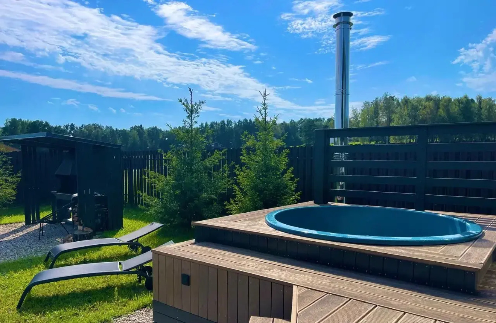 Частный Дом с Сауной и Горячей Купелью