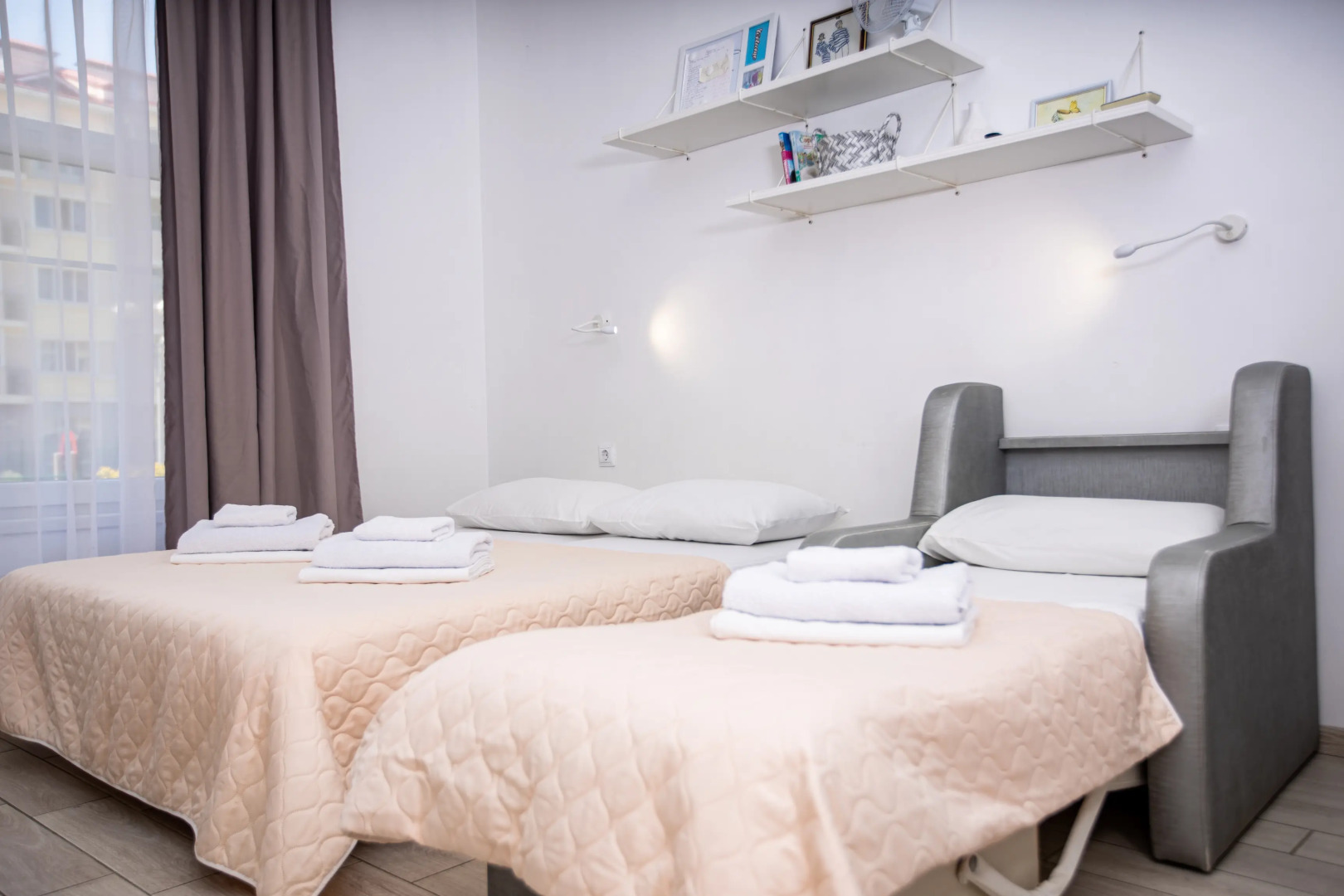 Апартаменты Студия в Сириусе 5 мин до моря, возле Сочи-Парка