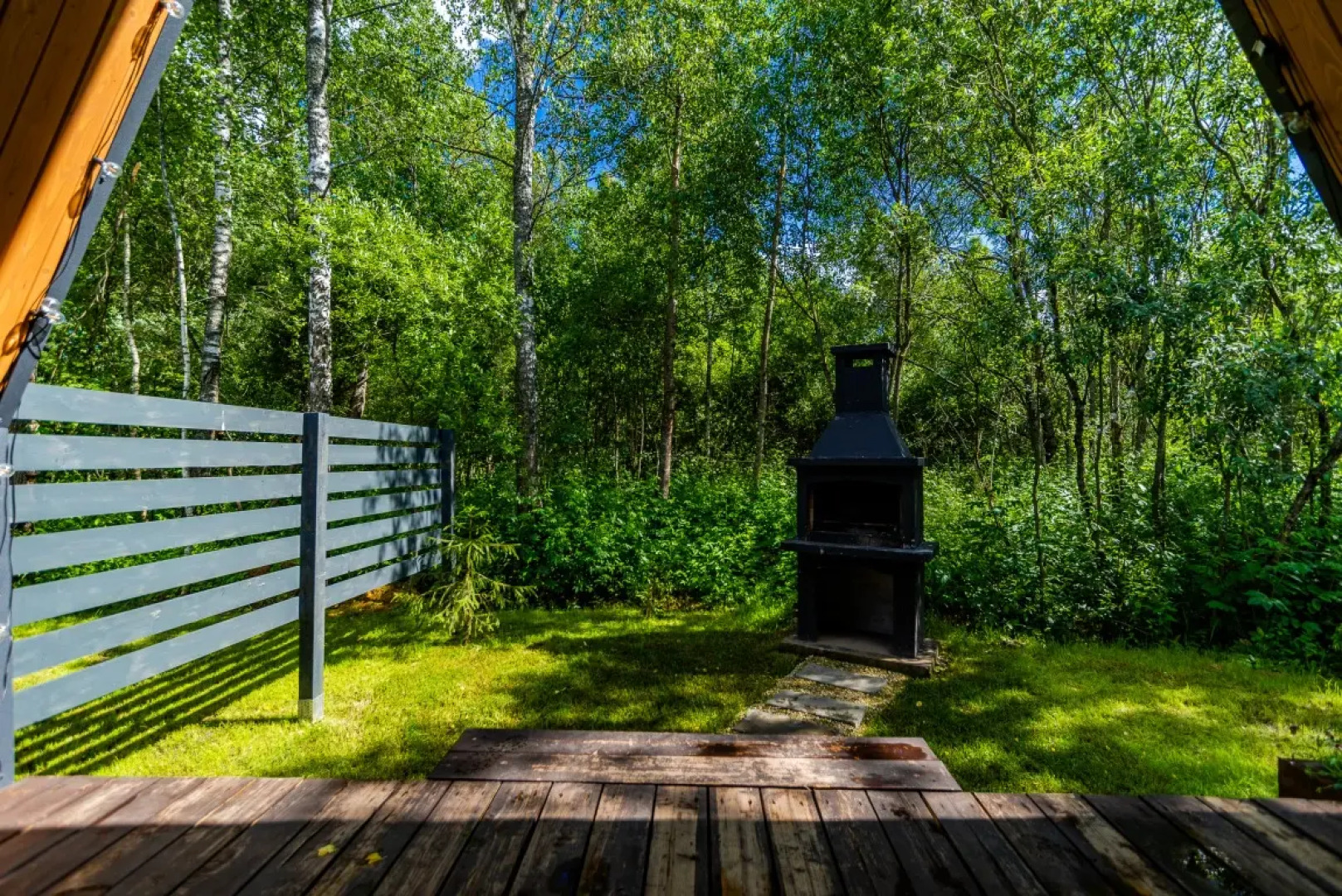 Частный Дом Афрейм с видом на лес №4