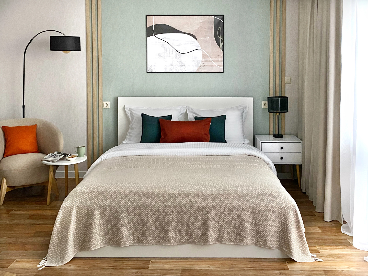 Квартира Видовая студия на 17 этаже