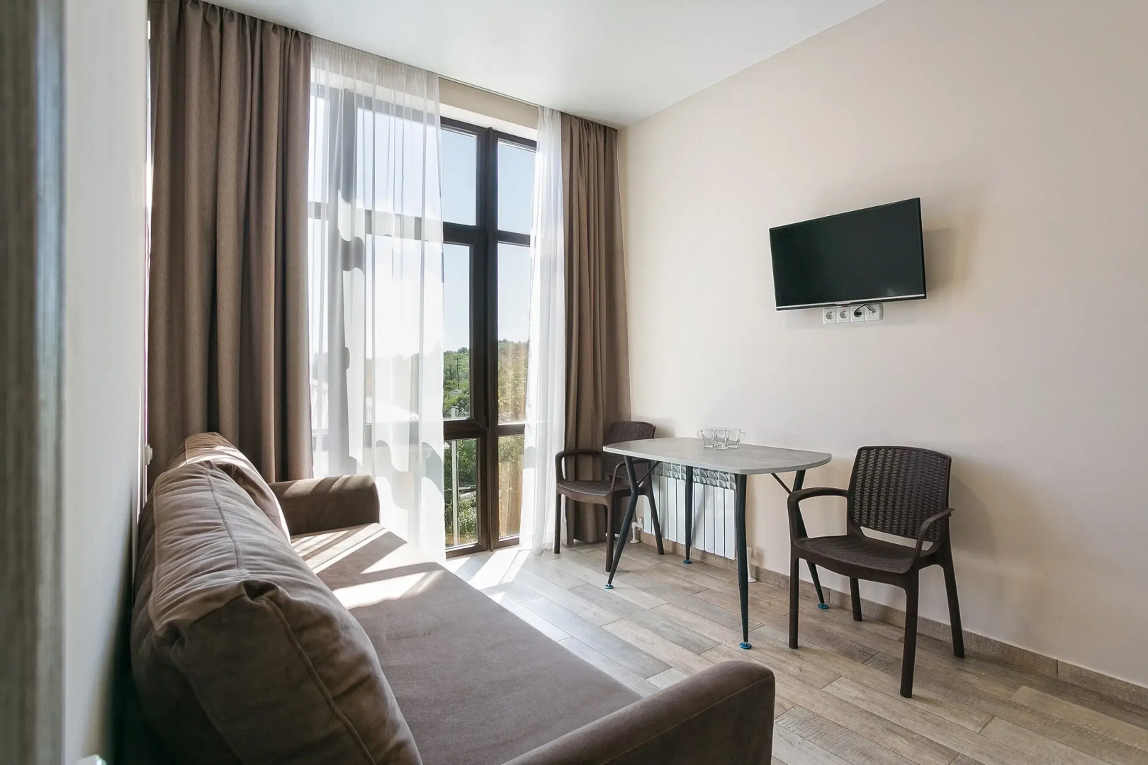 Квартира в гостевом доме Алуштик