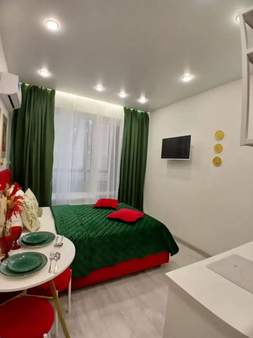 Апартаменты Студия с прекрасным видом на реку