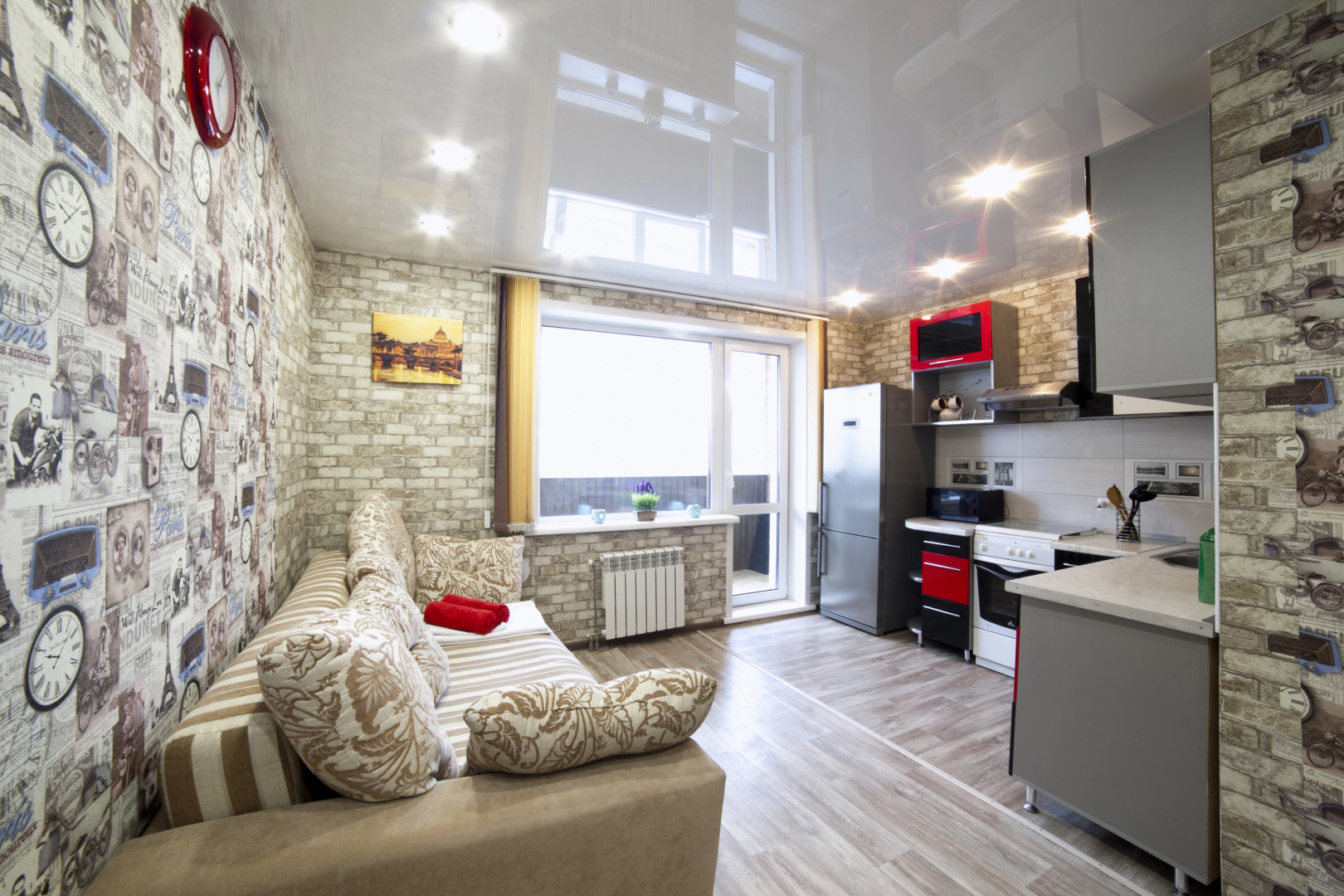 Двухкомнатные RusDom Apartments возле Дворца Культуры