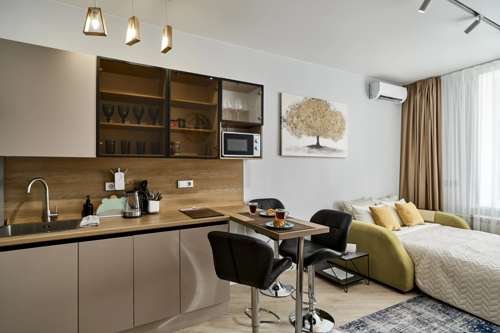 Апартаменты  EasyGuest для четверых у м Краснопресненская