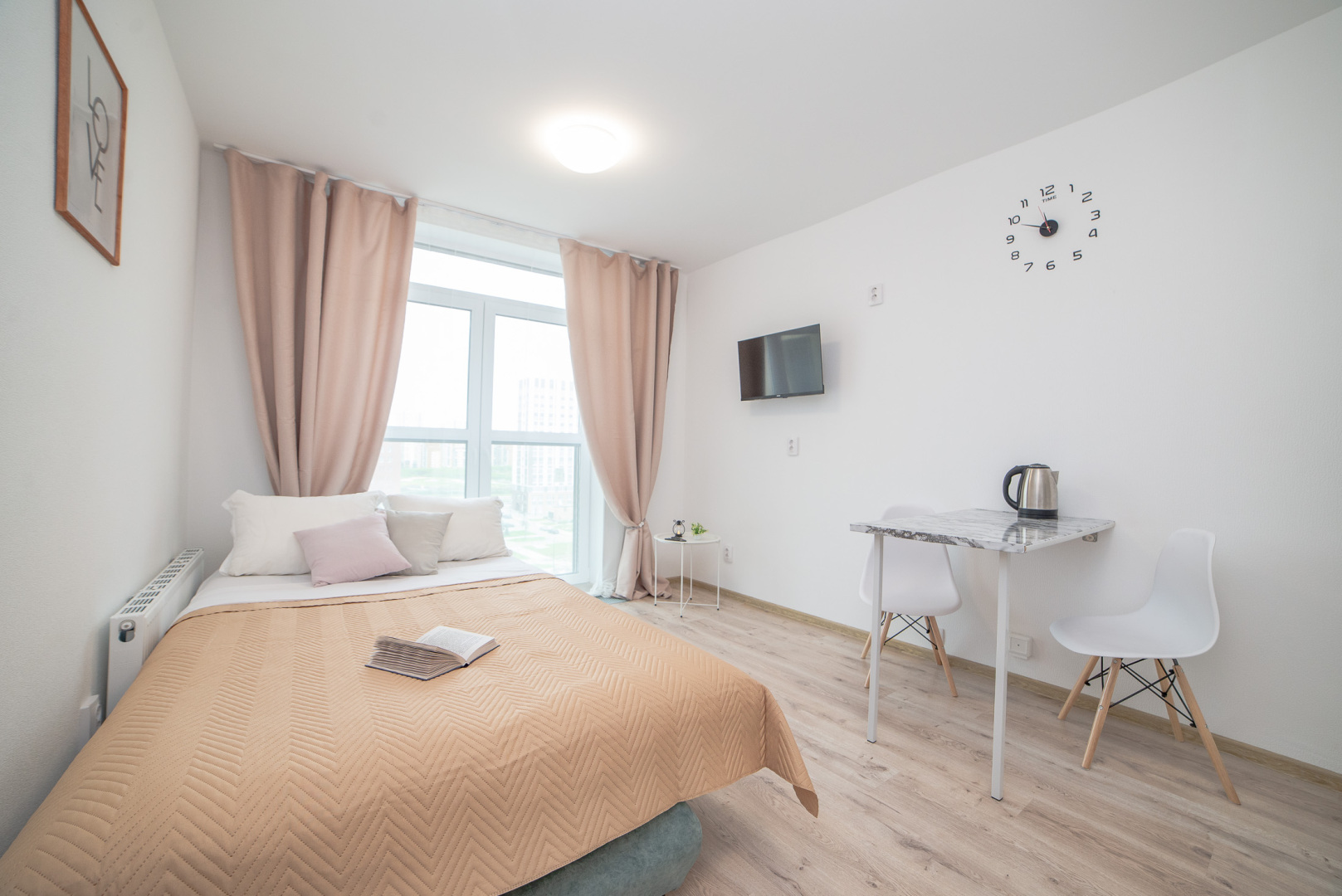 Квартира Студия с панорамным окном