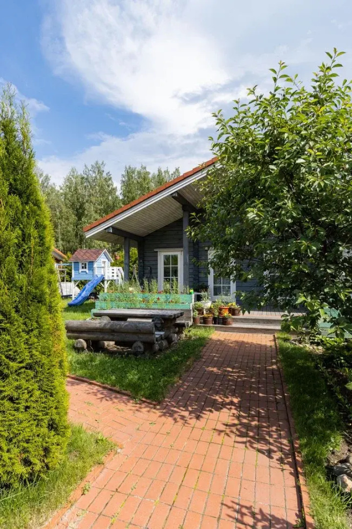 Частный дом загорoдный в финском стиле