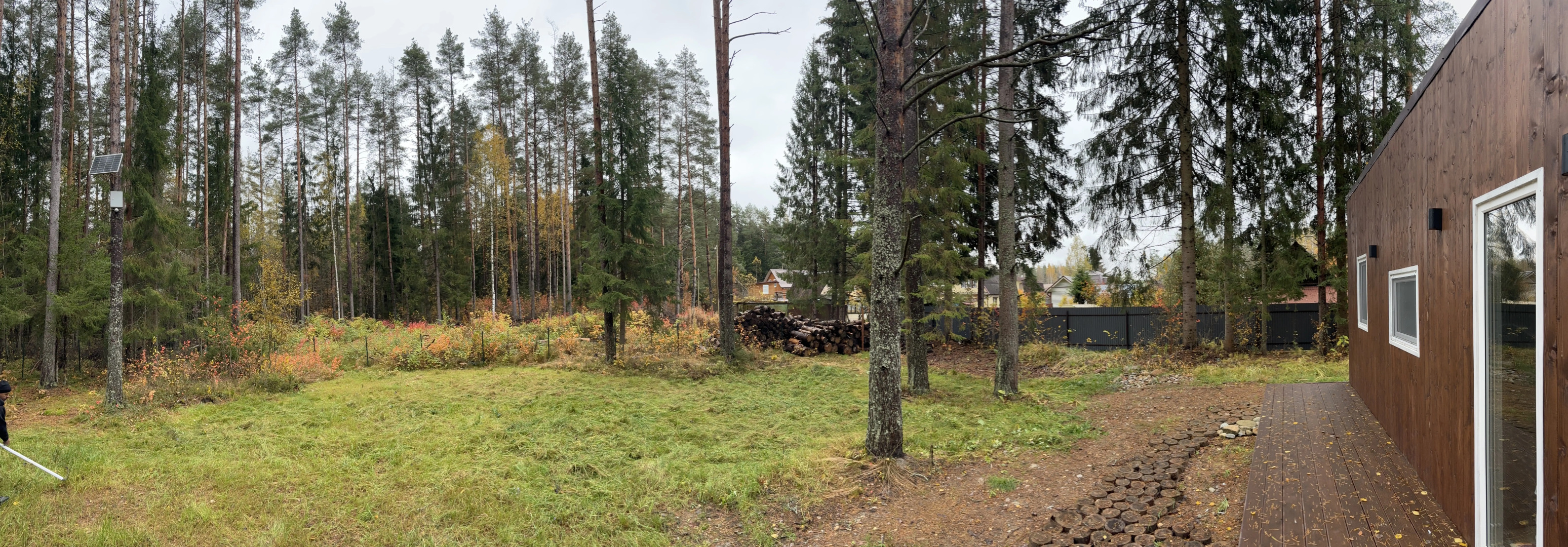 Частный дом Теплый дом в окружении сосен