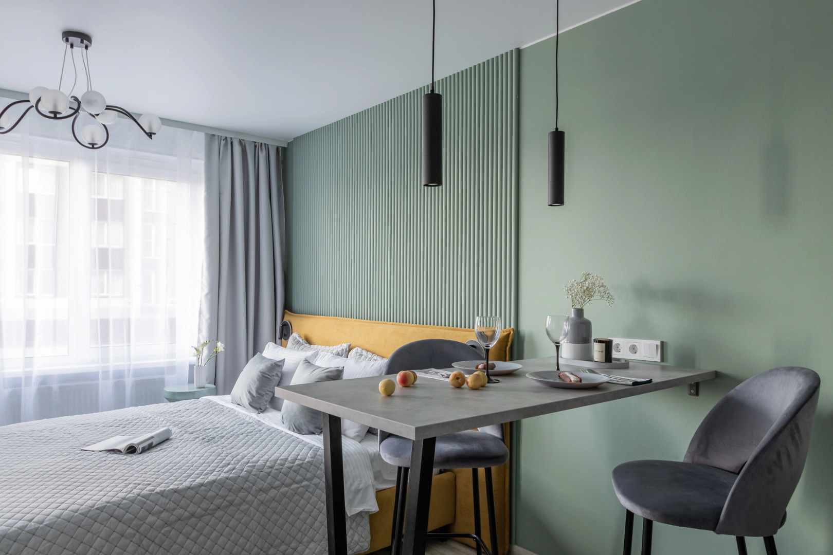 Квартира Уютная Студия у Метро Бухарестская