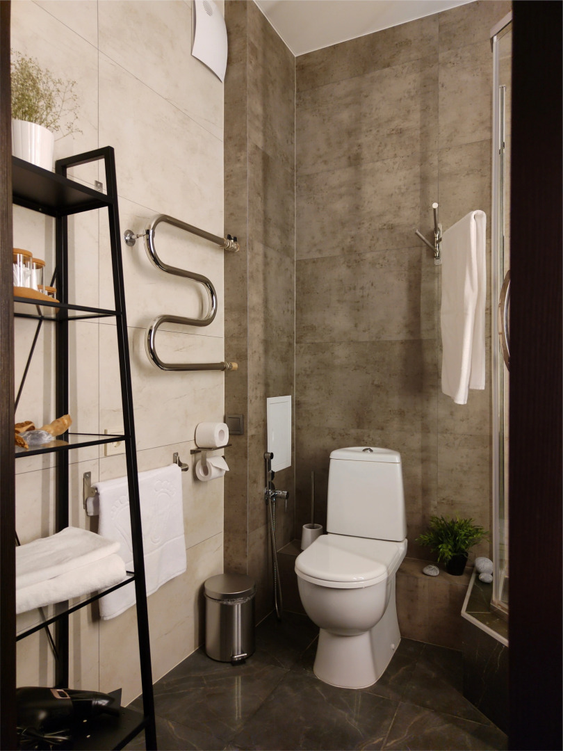 Квартира Milk&Honey Studio с шикарным видом на город и реку