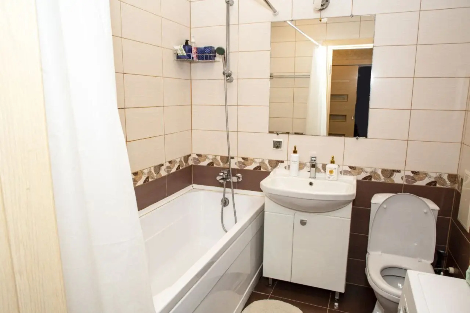 Квартира Просторная и Уютная Однокомнатная с Кроватью и Диваном в ЖК Новый Свет