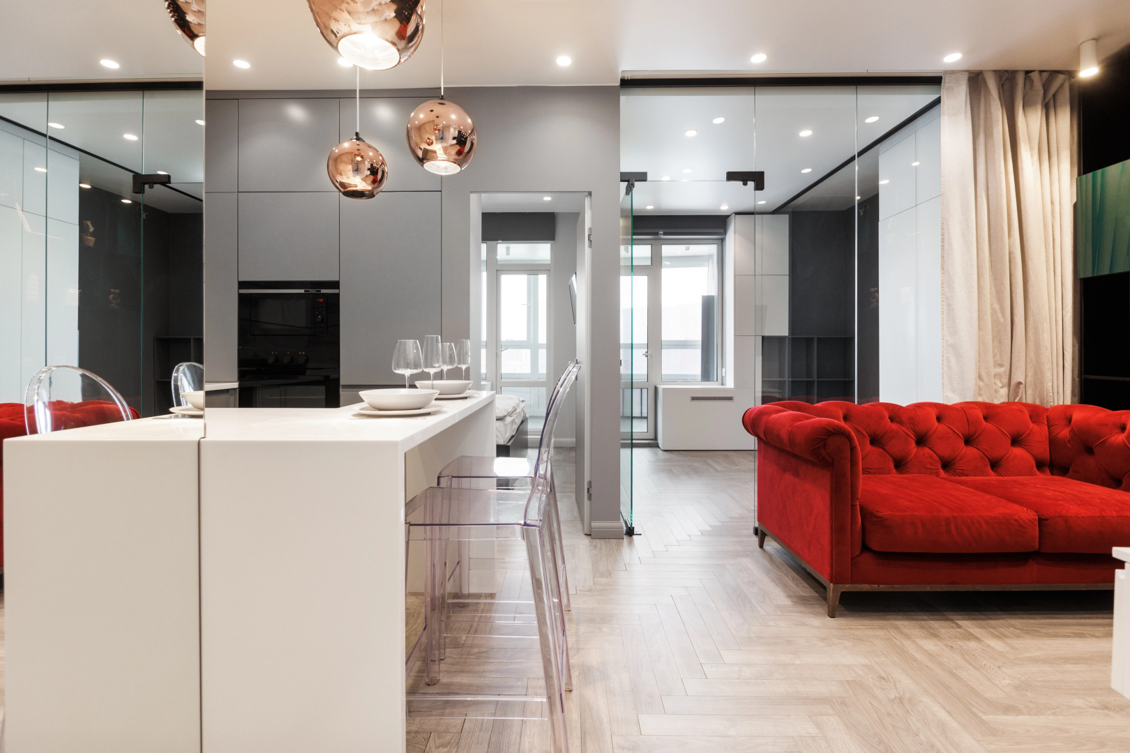 Апартаменты Gerbera Флотилия 2к Джакузи