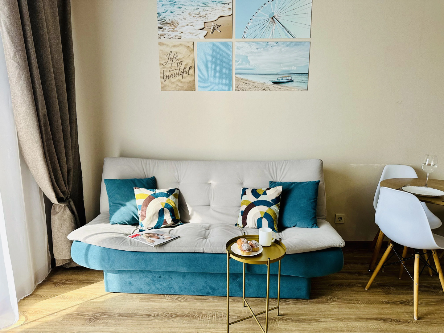 Квартира Дизайнерская Квартира в центре города с красивым видом