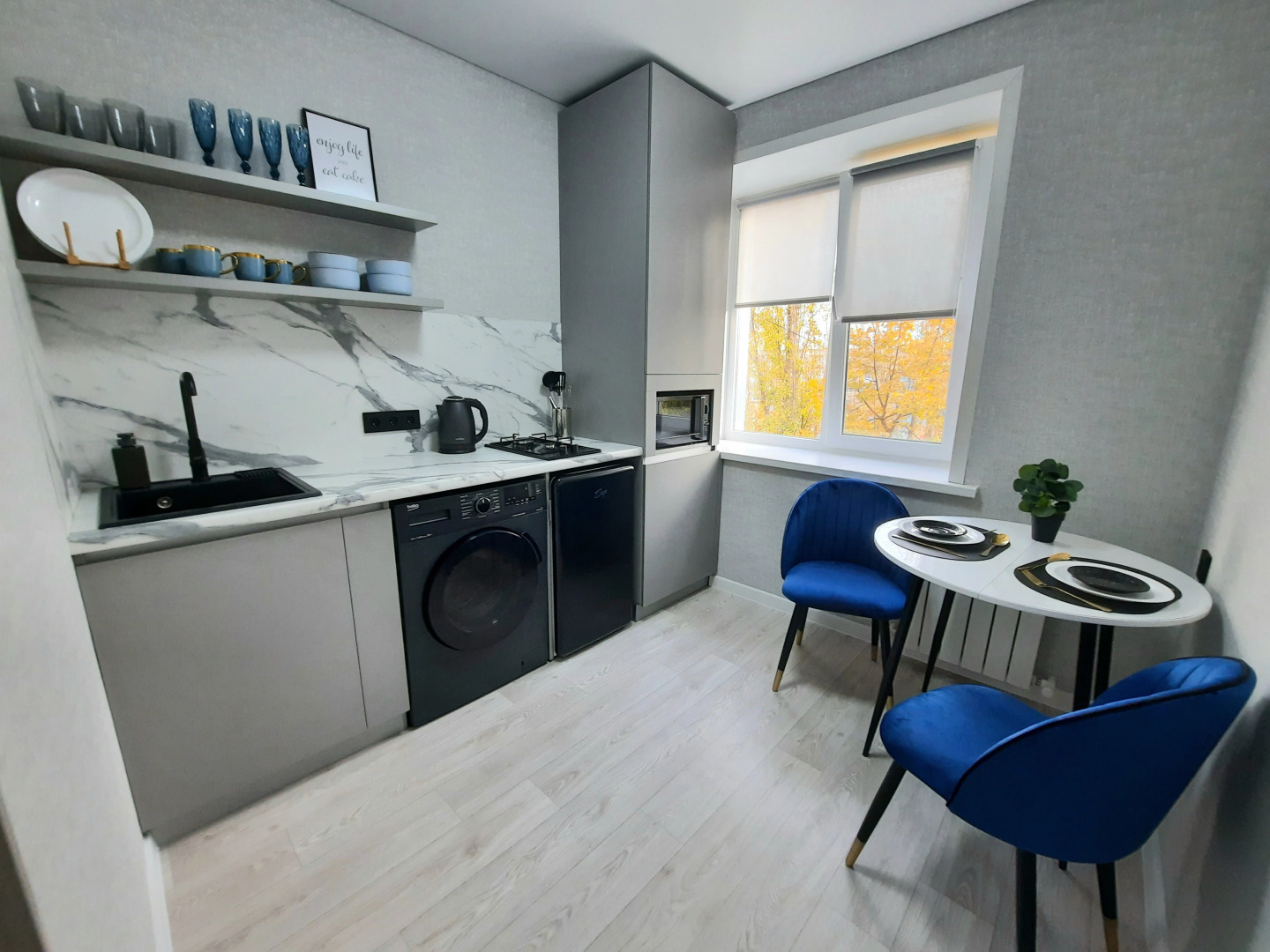 Квартира 1-ком. Бесконтактное заселение Мкр. КПТ Odeyalkin