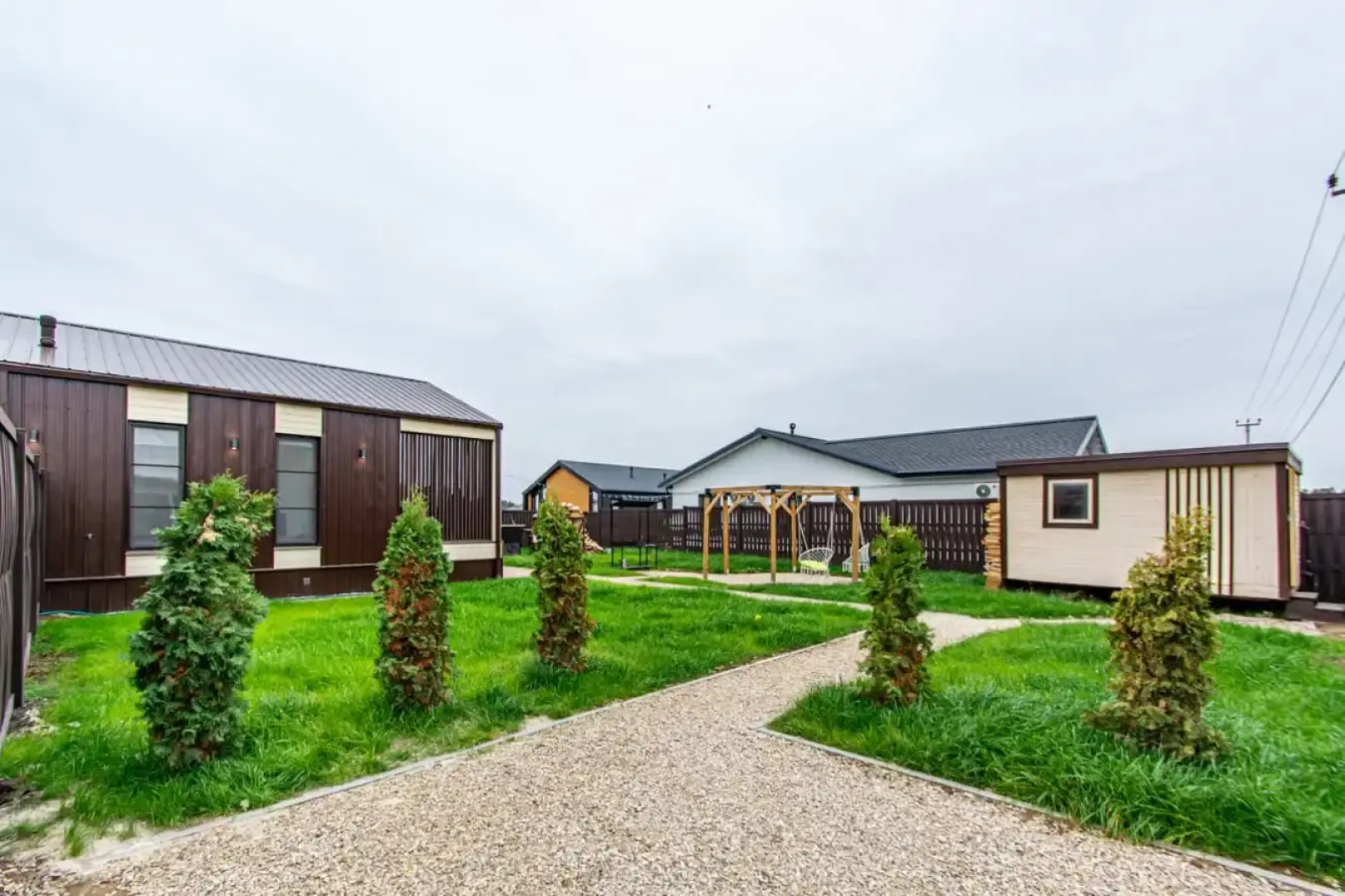 Частный дом cовременный с баней