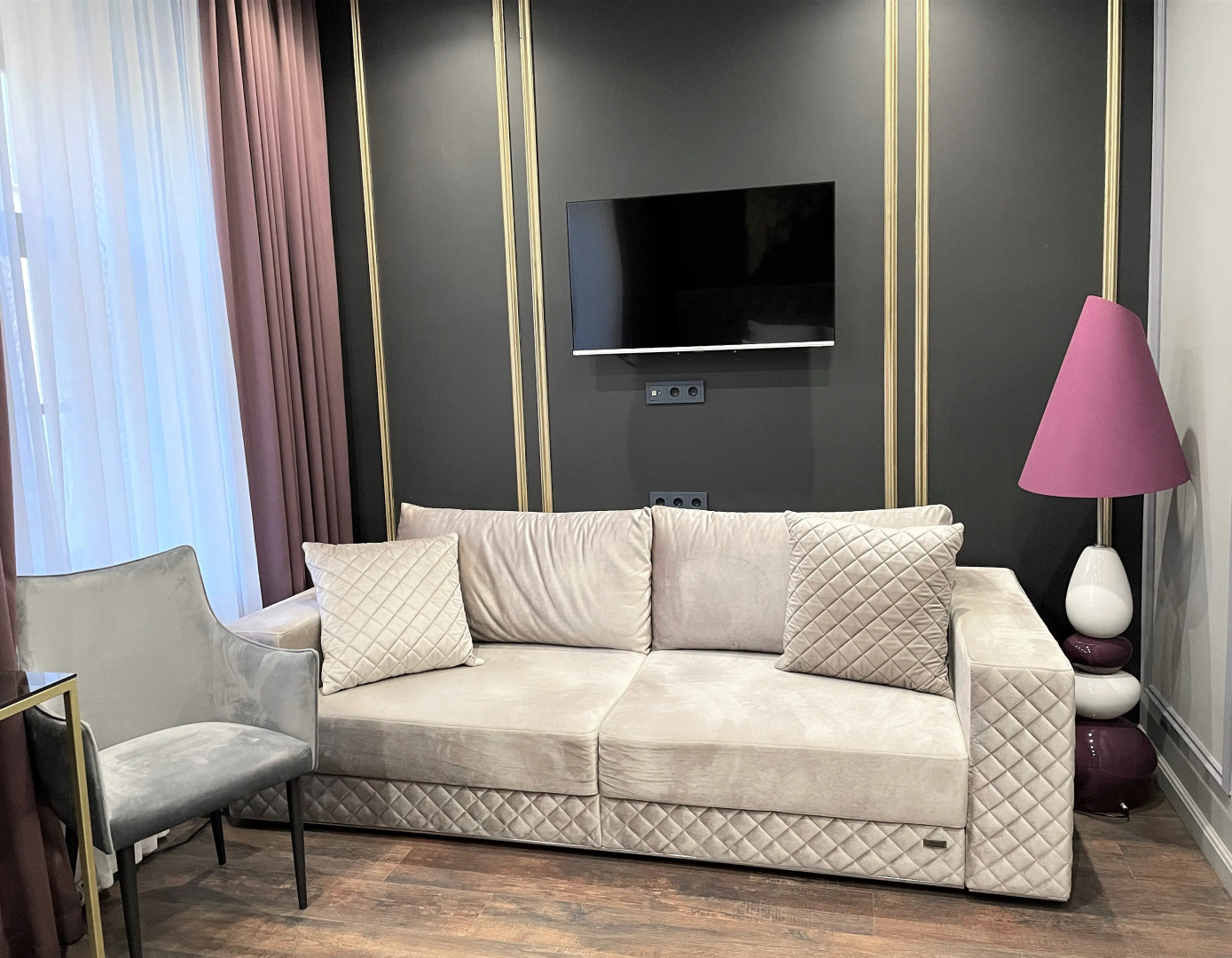 Апартаменты Comfort+ в апарт-отеле Aqualina