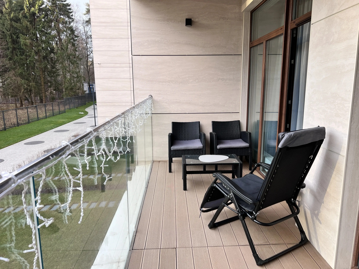 Апартаменты Семейная студия на 3 человека с видом на залив и лес 101