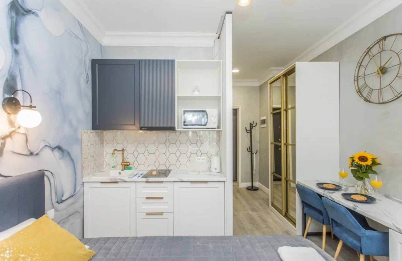 Апартаменты Lemon Wave у Метро Окружная