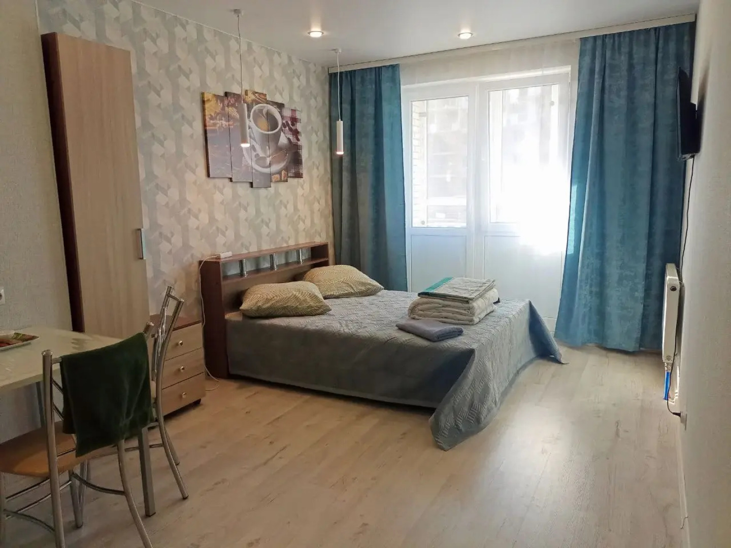 Квартира студия в новом современном районе