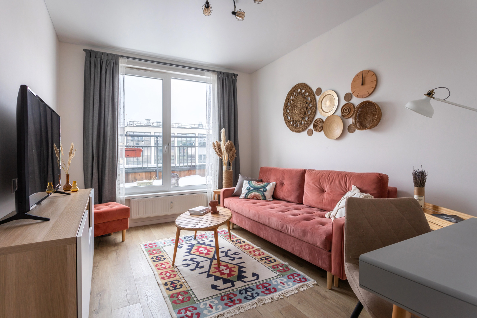 Апартаменты "Сканди" с террасой