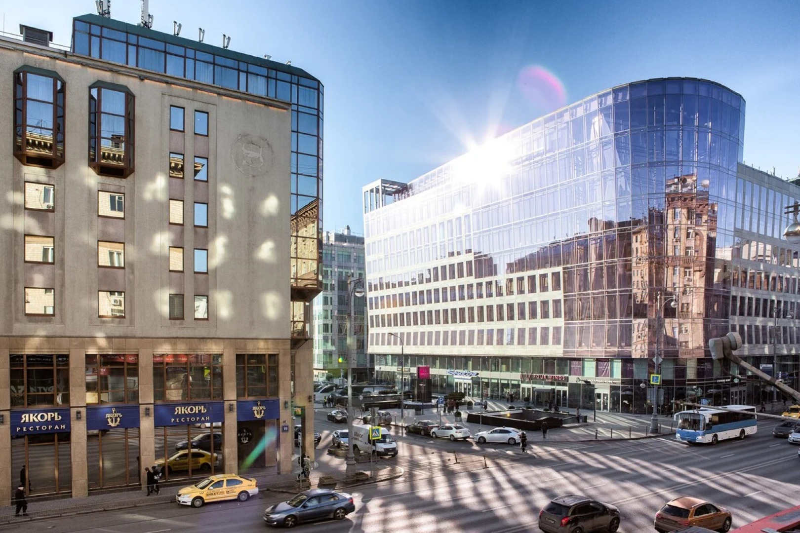 Апартаменты с 3-мя спальнями на Тверской