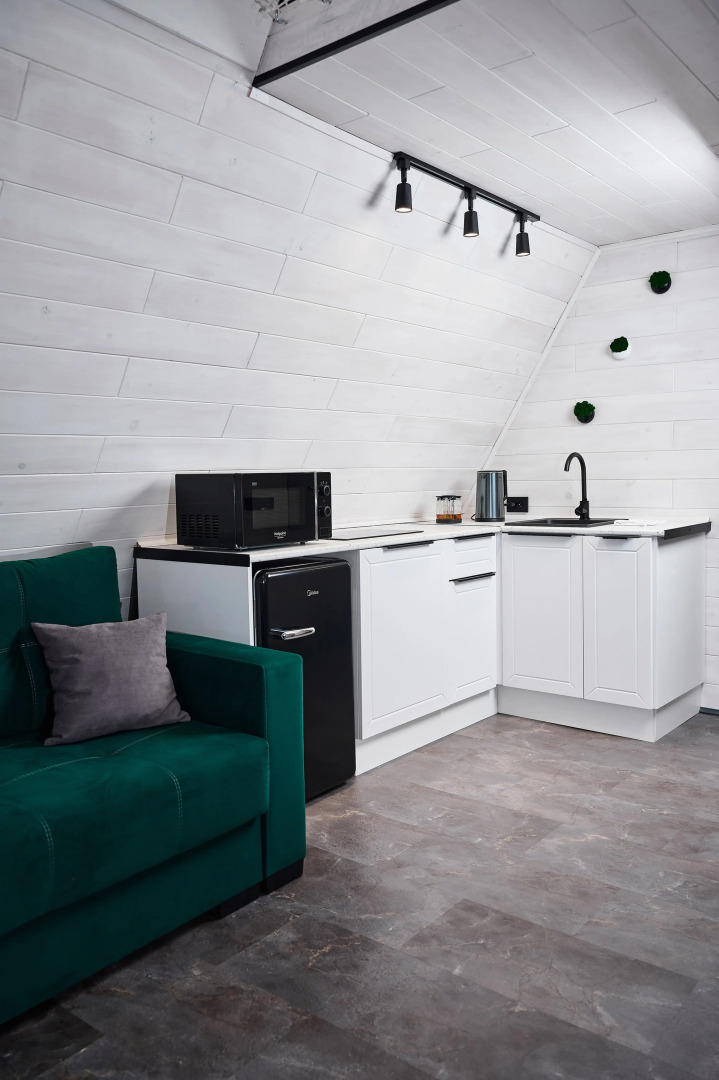 Шале с панорамным видом на горы в Камлакское