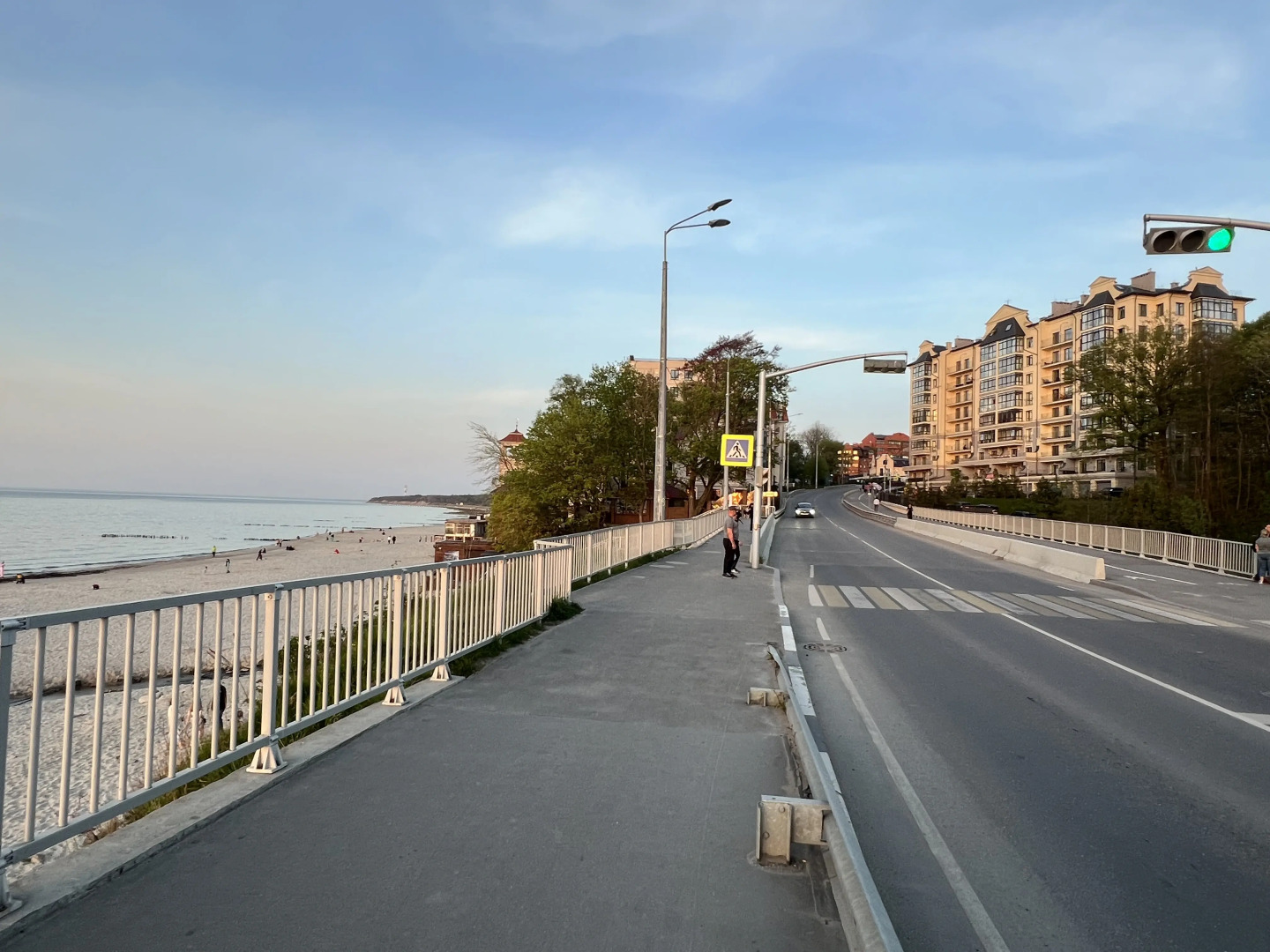 Апартаменты на первой линии у моря