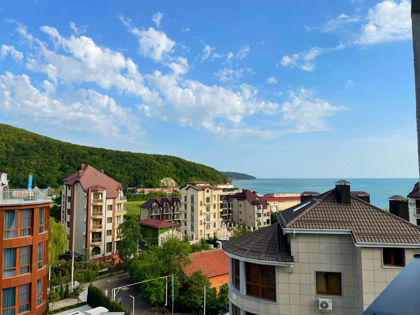 Апартаменты с Панорамным Видом Горы и Море