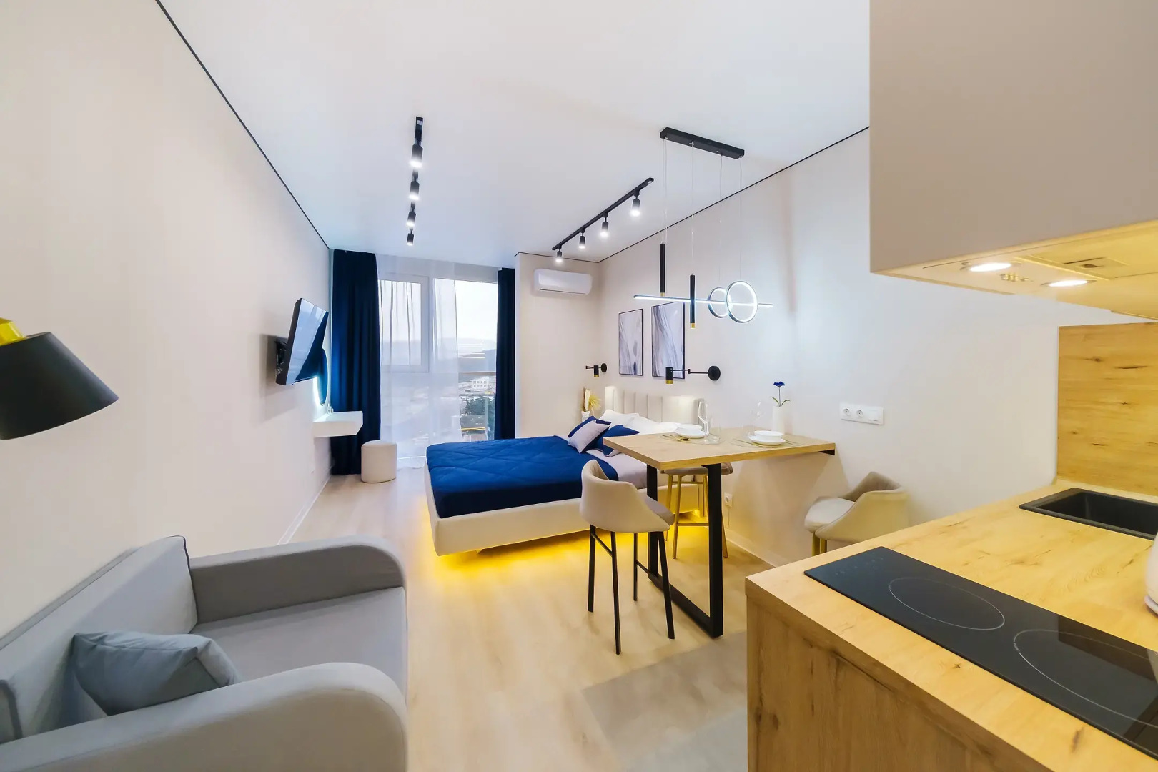 Квартира с видом на горы