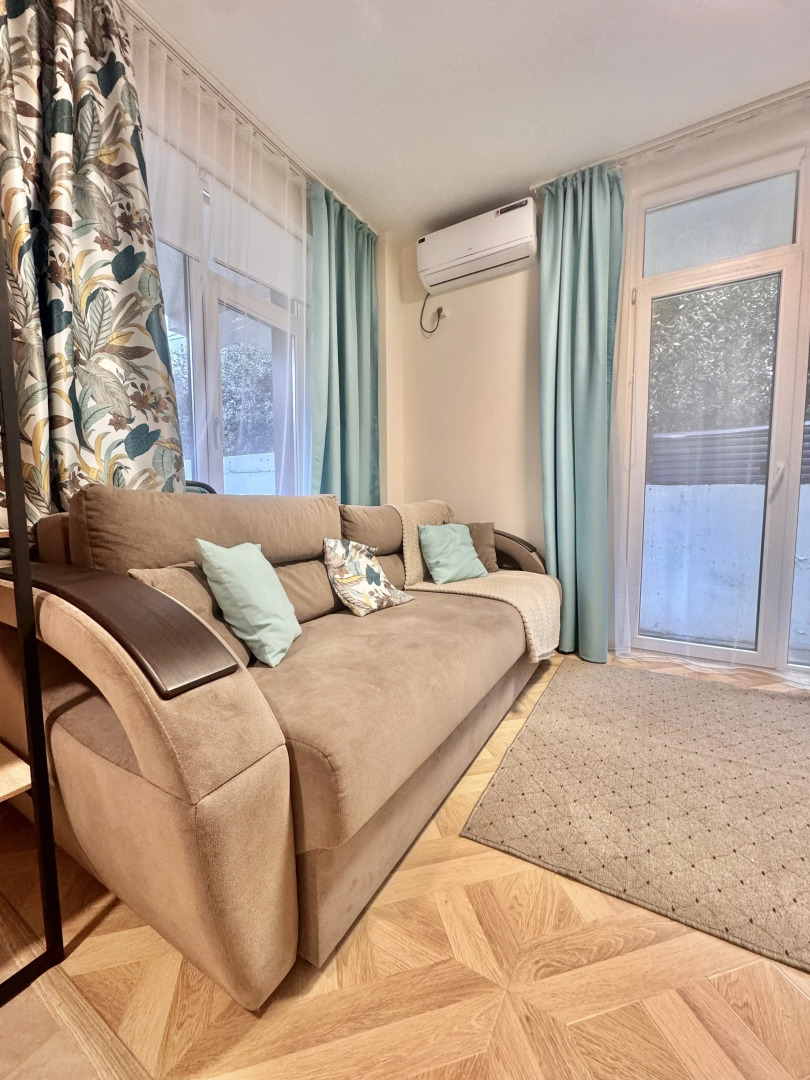 Квартира Студия в олимпийском парке с террасой