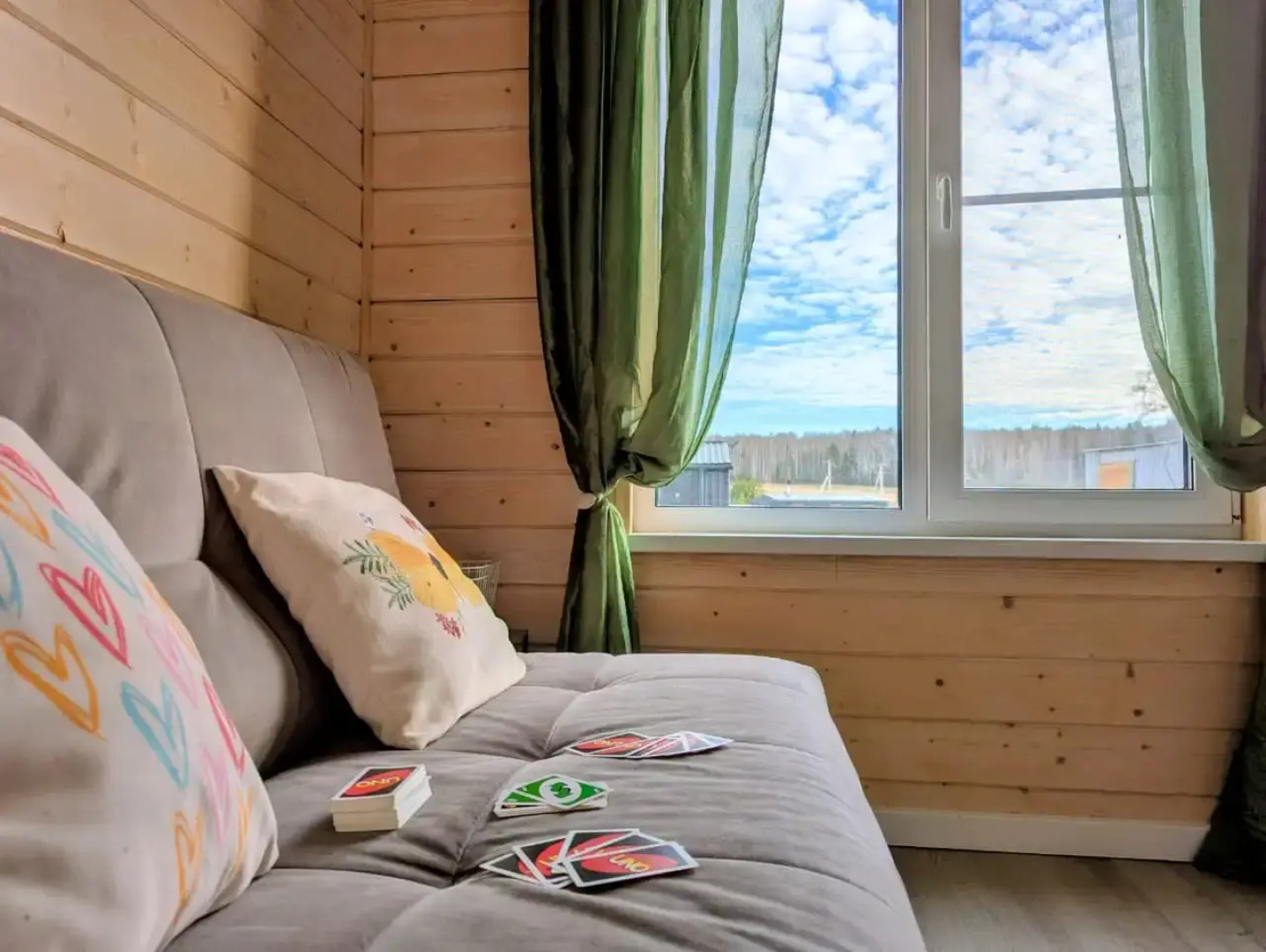 Частный дом Просторный