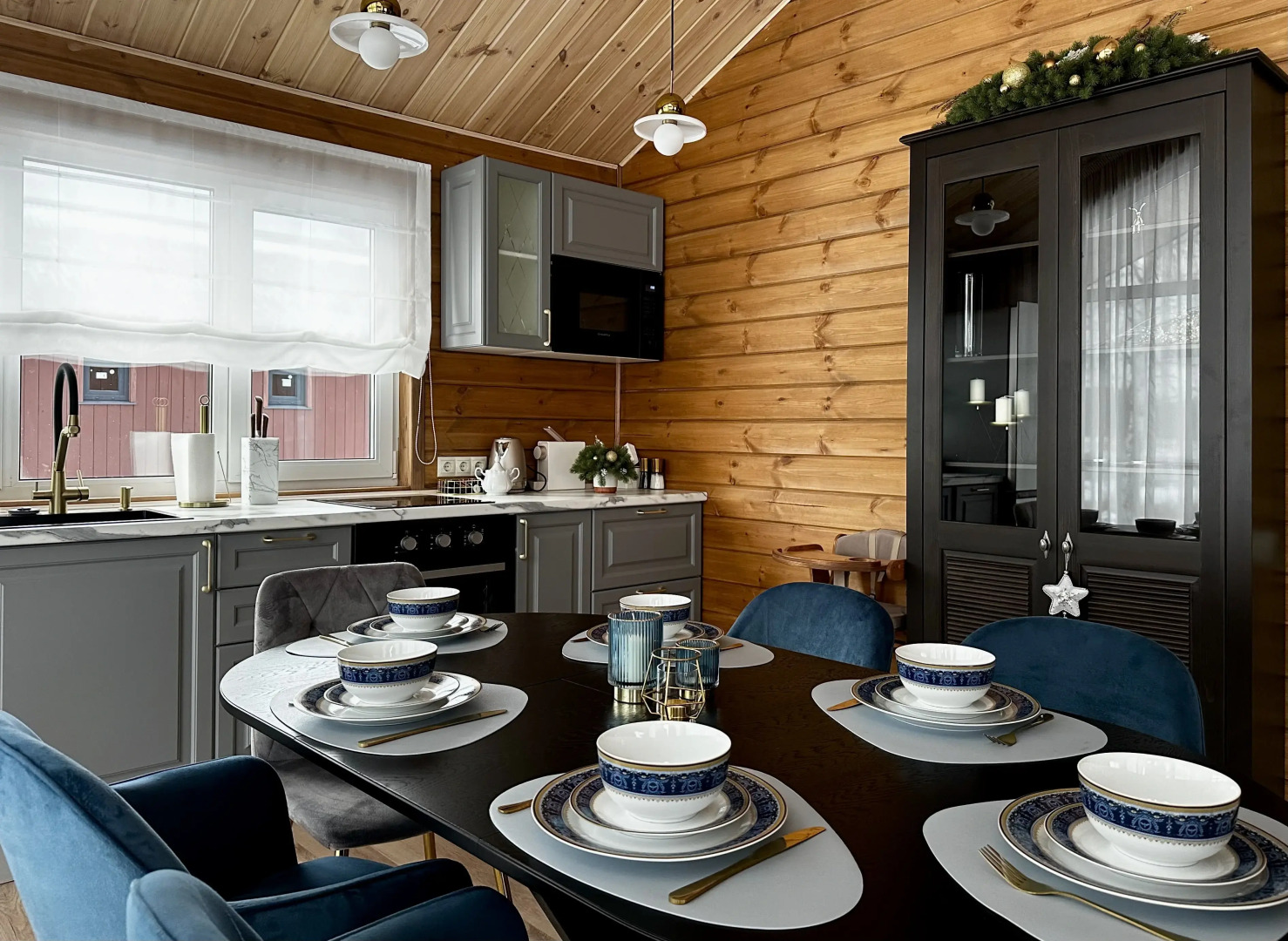 Гостевой дом с Сауной и 3 Спальнями