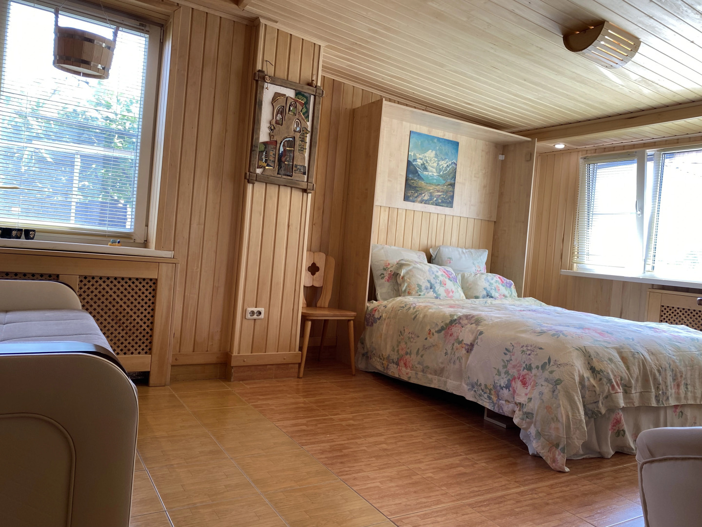 Частный дом с сауной и с зоной барбекю