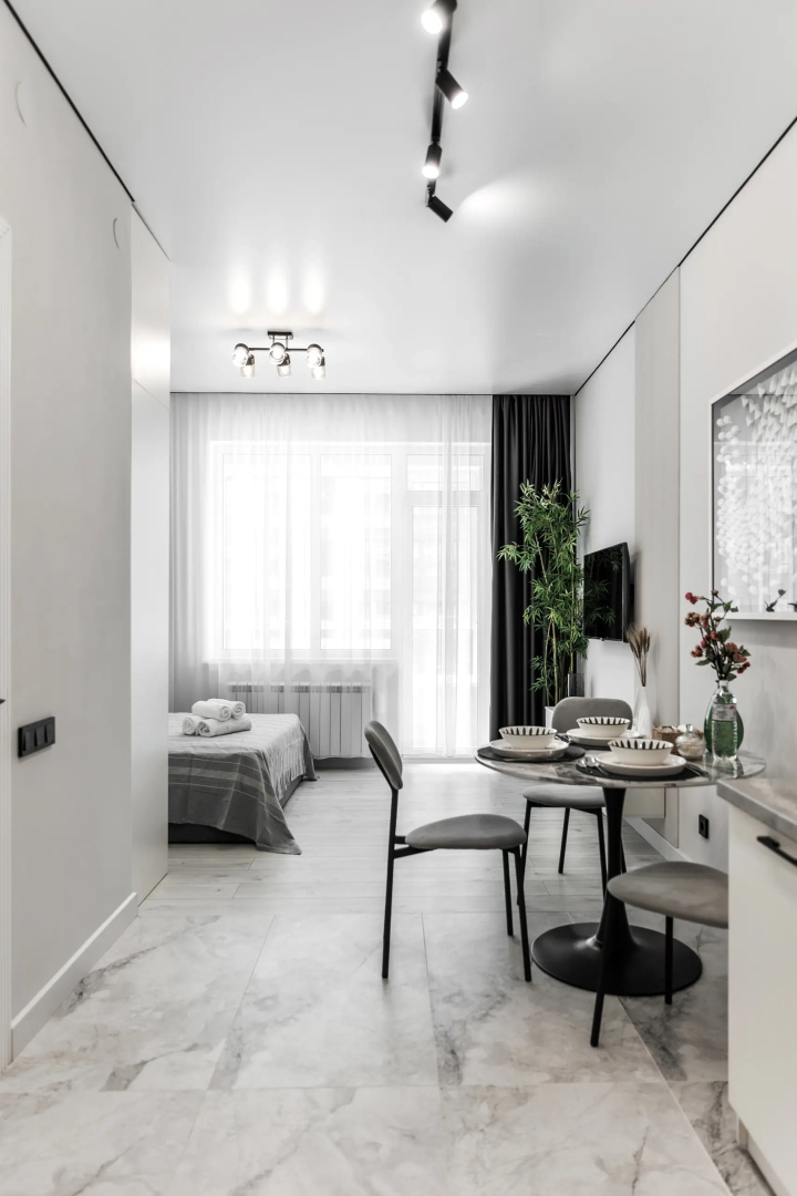 Апартаменты ADT Meridian White Marble
