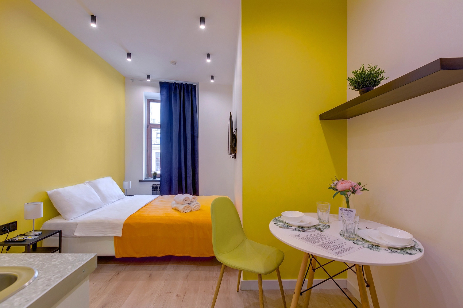 Квартира Студия Мини с видом на Арбат Axis.Moscow Arbat