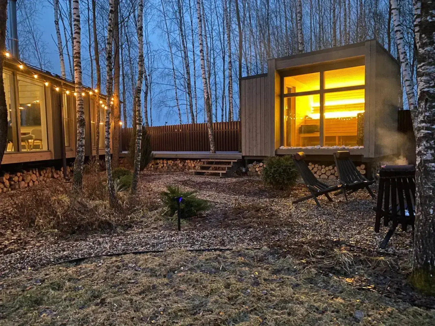 Гостевой дом Дубль-Дом с панорамной сауной