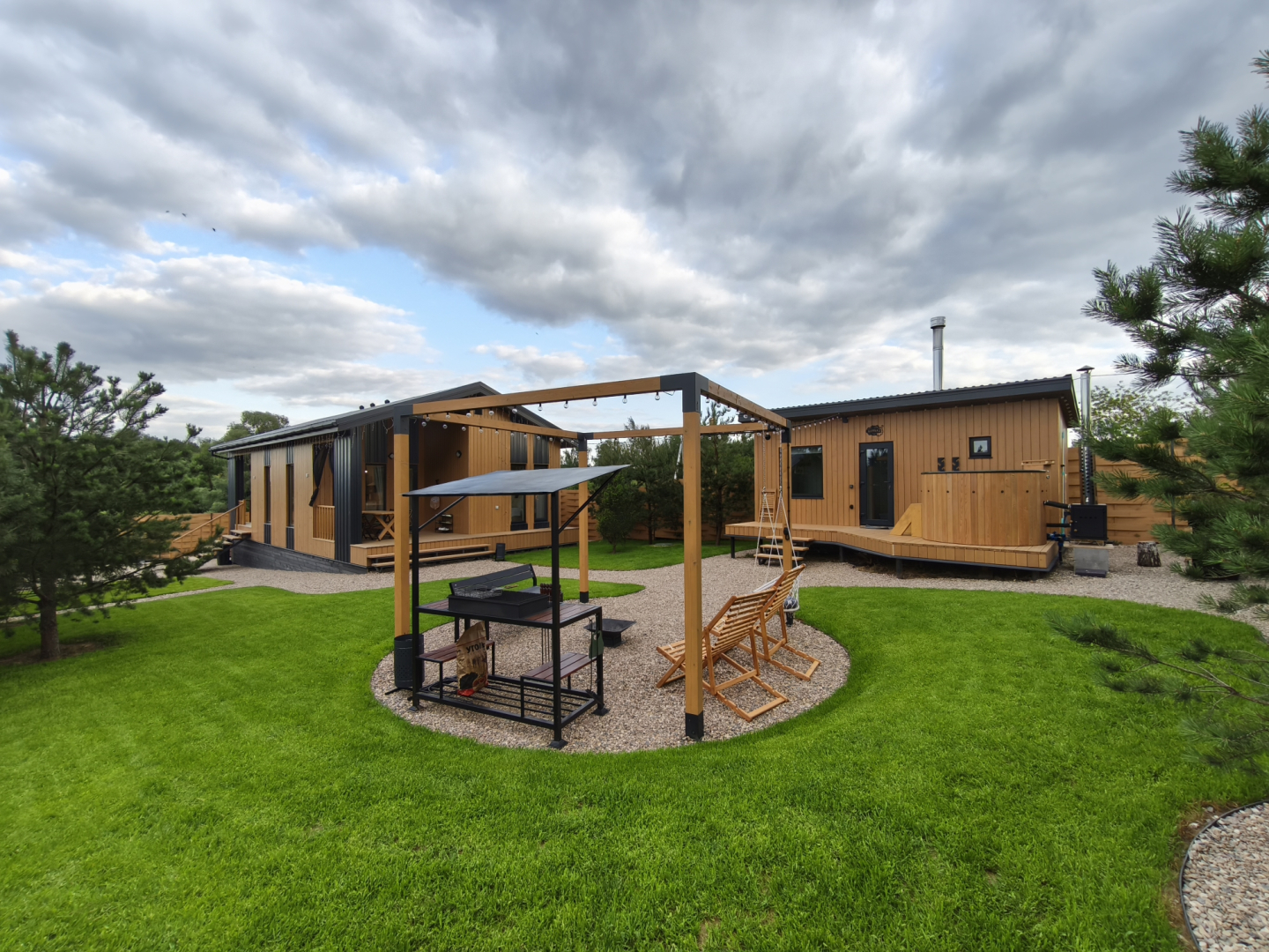 Частный дом Загородный Skandi рыбка