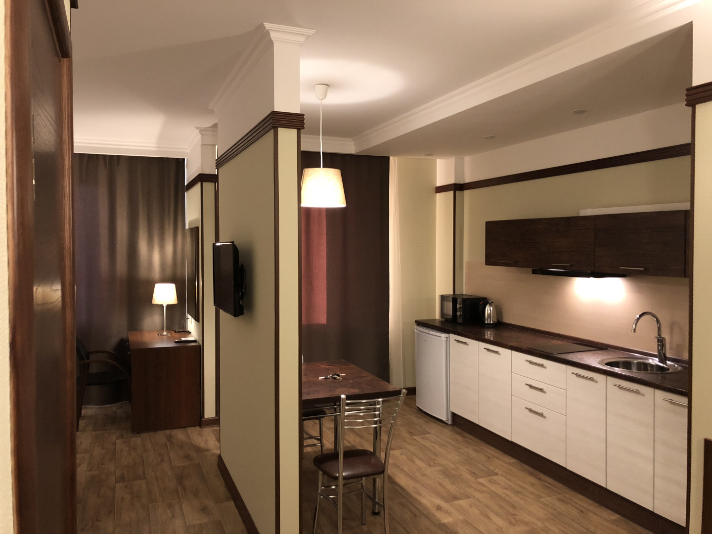 Квартира на Пушкаревском кольце Фисташка