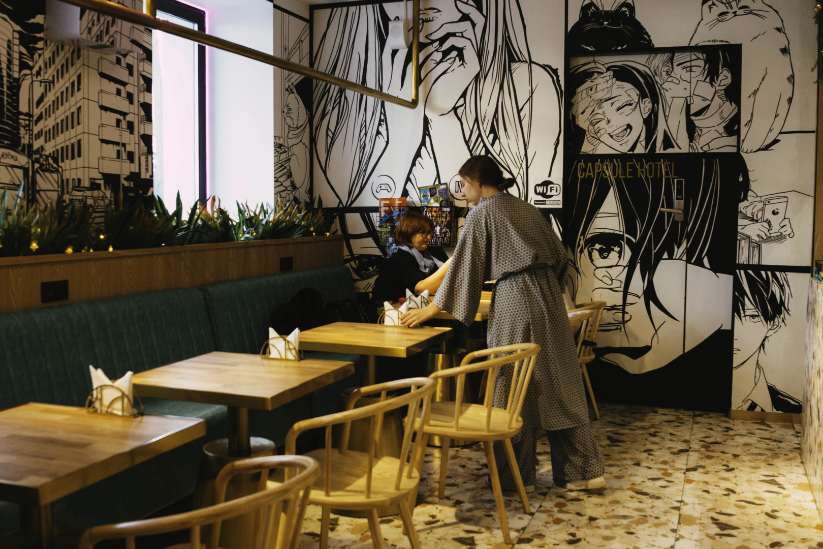 Капсульный Отель Makura