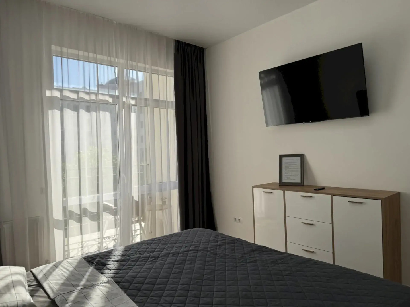 Квартира 094 1-комнатная с Балконом у Моря и Бассейн на Территории