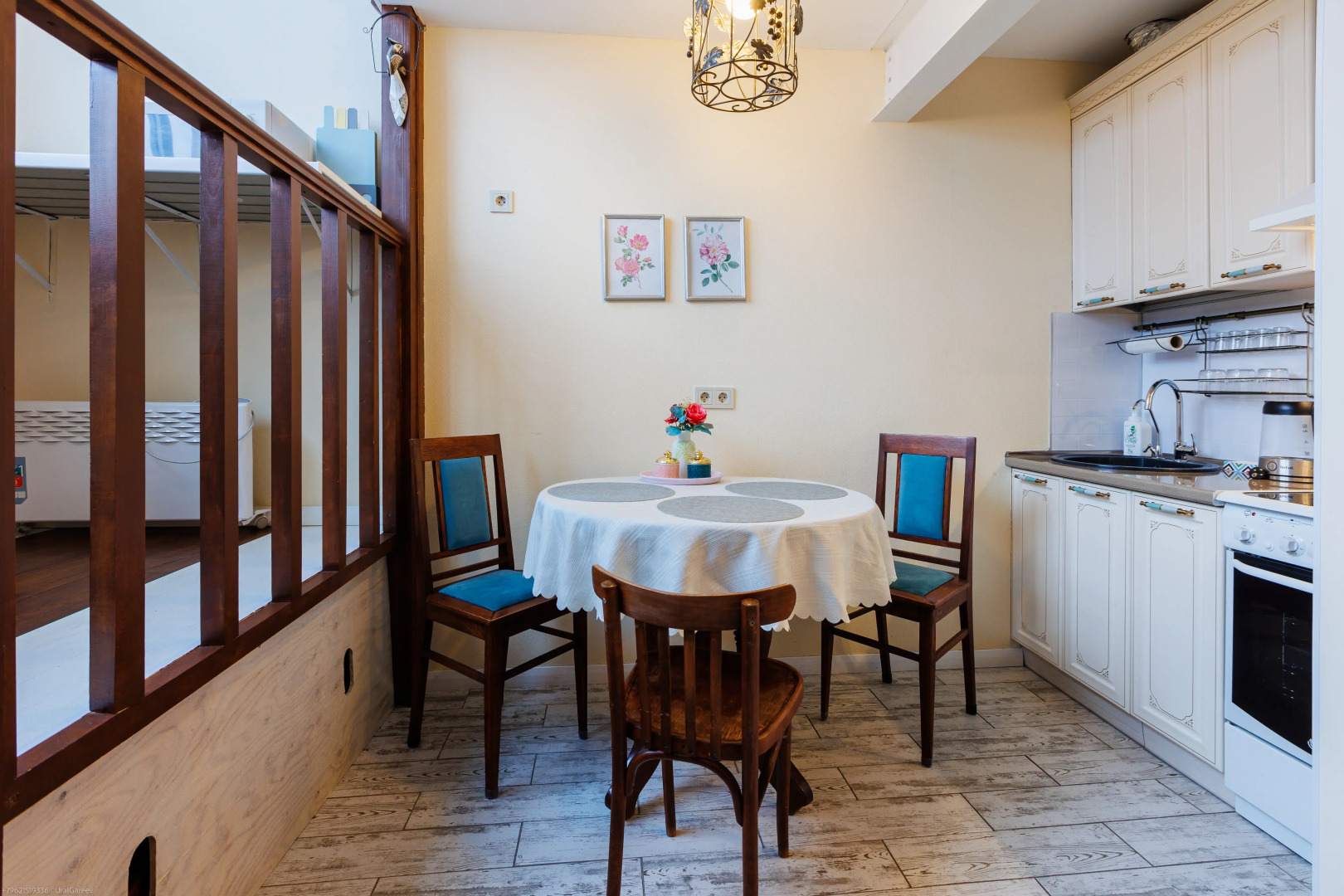 Квартира Двухуровневая с террасой для семьи