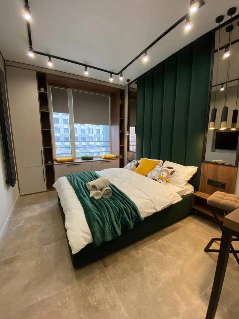 Апартаменты Студия на Шелепихинской Набережной Сапфир