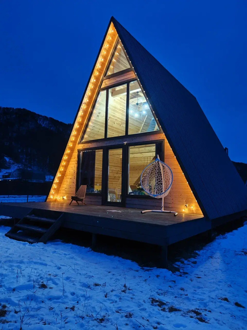 Гостевой дом Коттедж с панорамным видом на горы