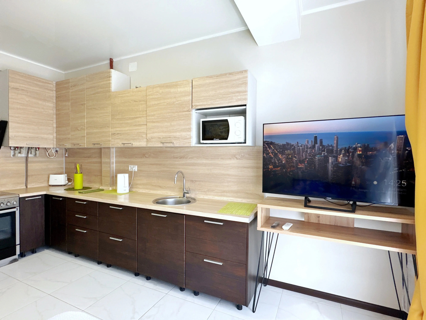 Квартира в пляжном районе Мамайка