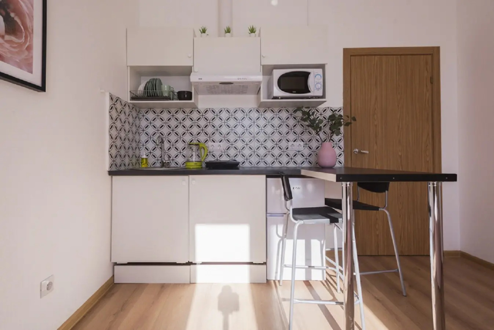 Квартира Студия Желтая в поселке Песочном