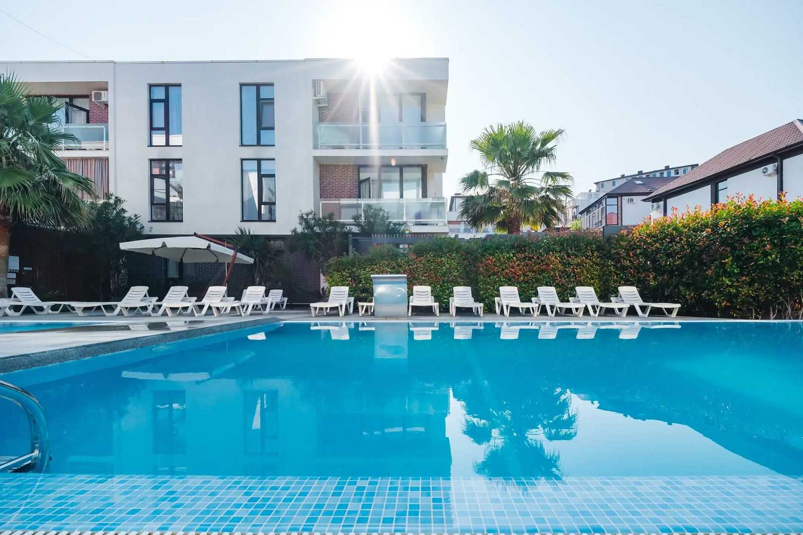 Апартаменты Green Palace 12 С Подогреваемым Бассейном Круглый Год