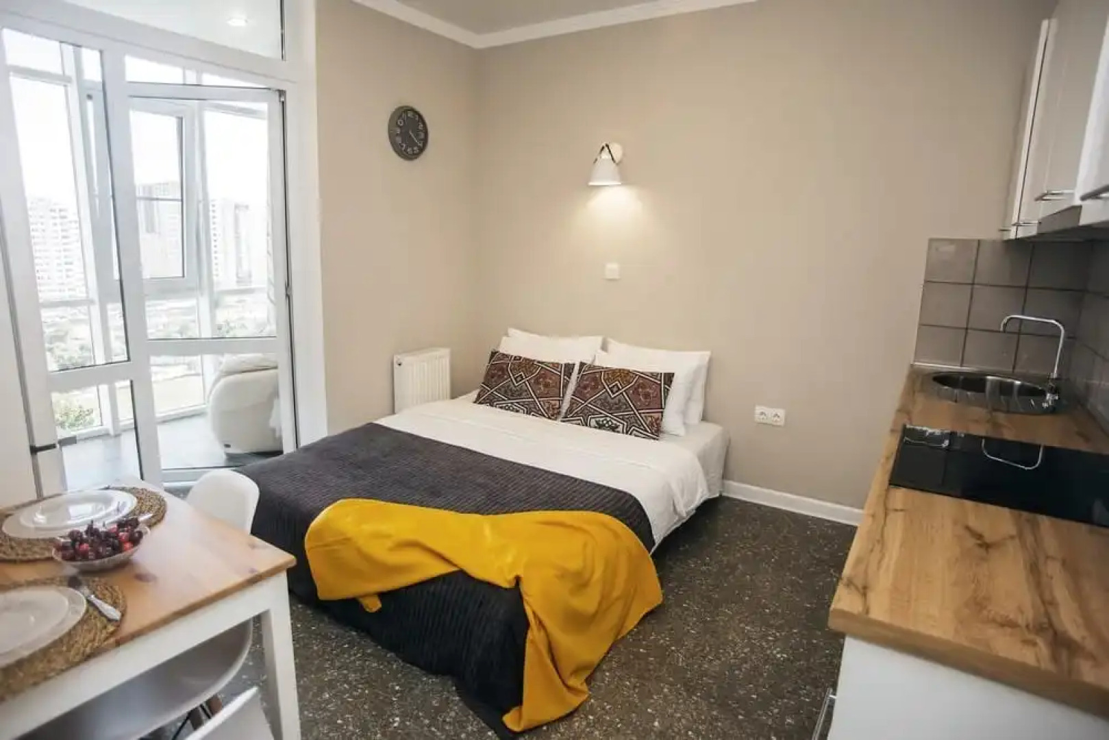 Апартаменты UzorApart Просторная красивая квартира вид на море у пляжа Алексино