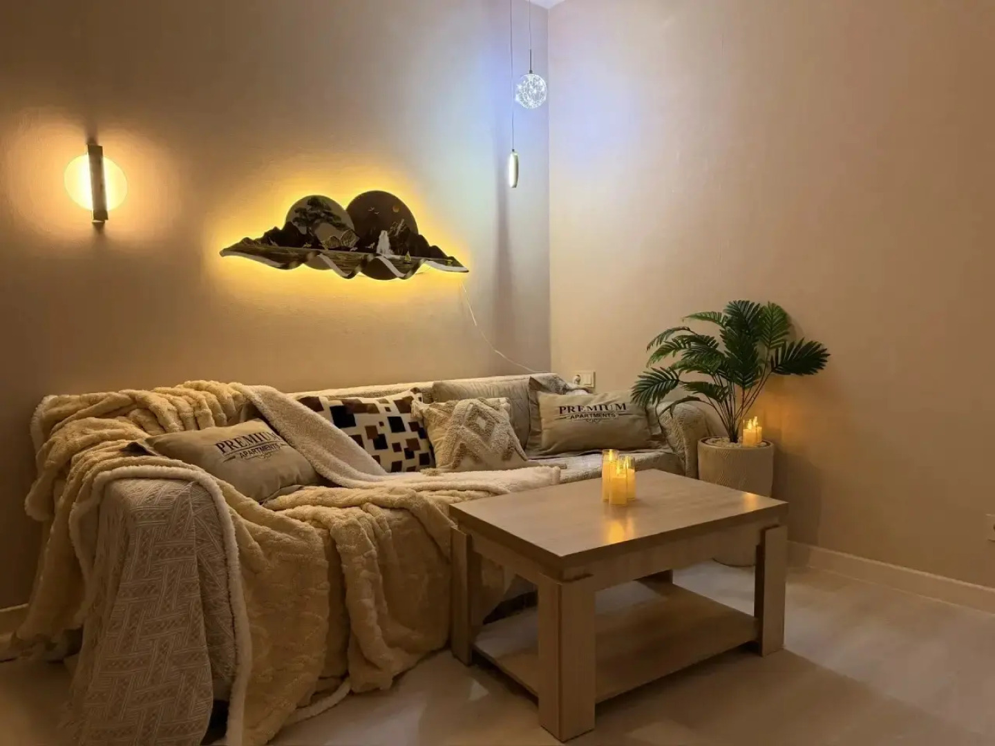 Квартира Апартаменты с Джакузи и видом на закат