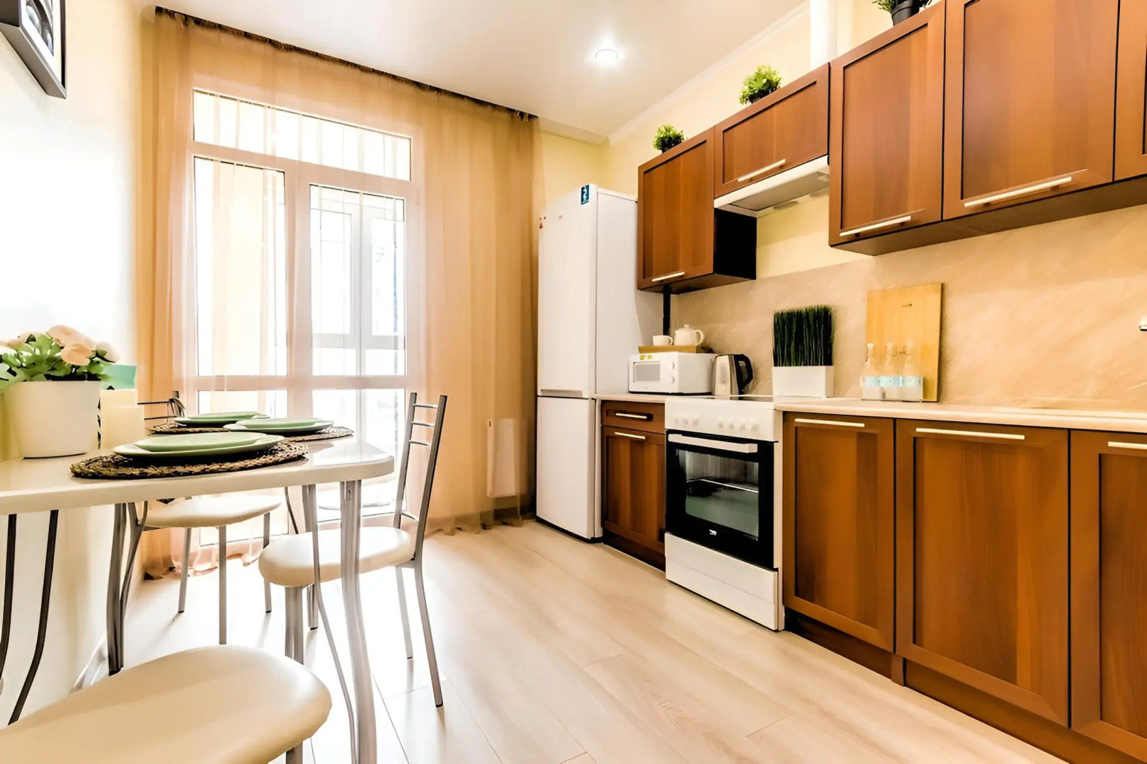 Апартаменты DoMino — Светлая Однушка с Качественным Ремонтом