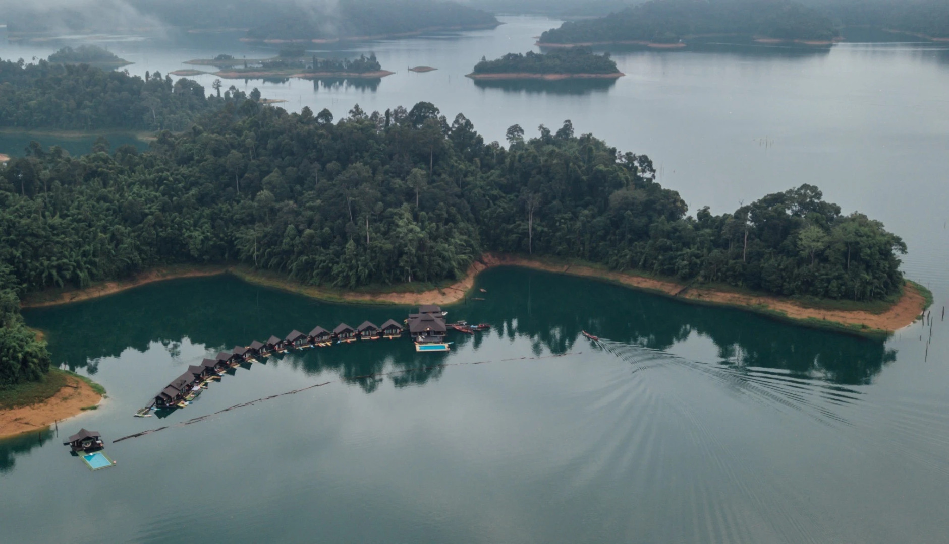 Отель 500Rai Floating Resort - Khao Sok National Park