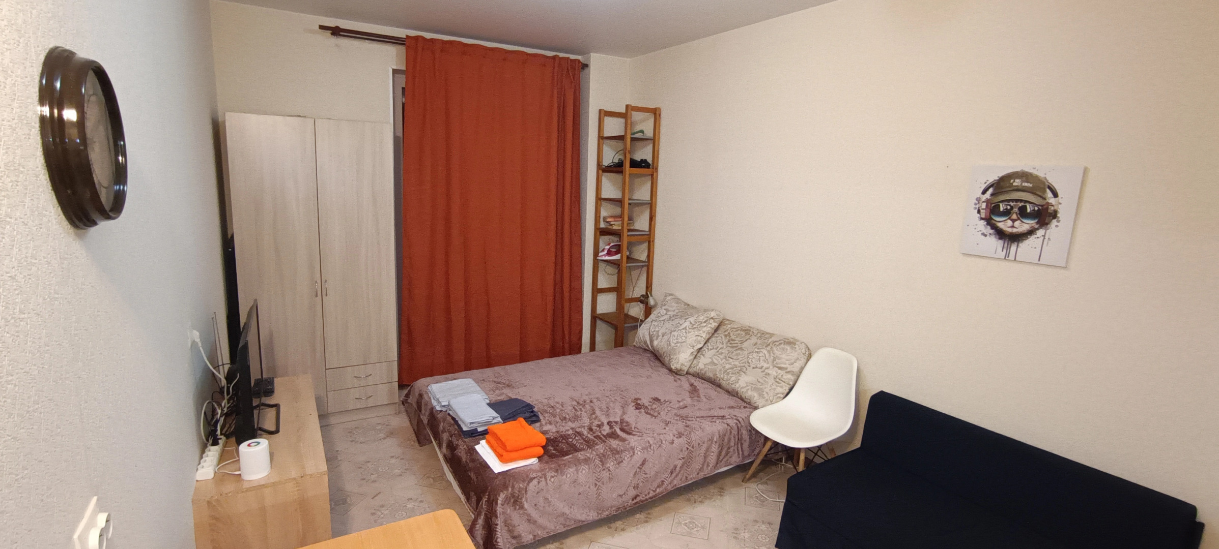 Квартира Студия на Охтинской аллее 8